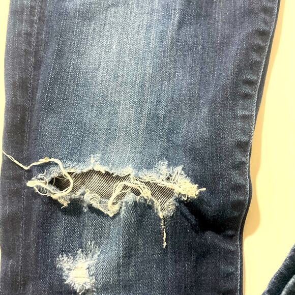 Citizens of Humanity Women’s Jeans Sz 28 CofH Distressed Dark Skinny Sz 6 - Picture 10 of 13